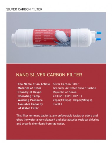 Filtru Silver-Carbon - Y