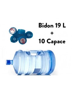 Bidon apa 19 litri si capace