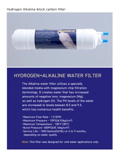 Filtru Hydrogen si Alcalin Y
