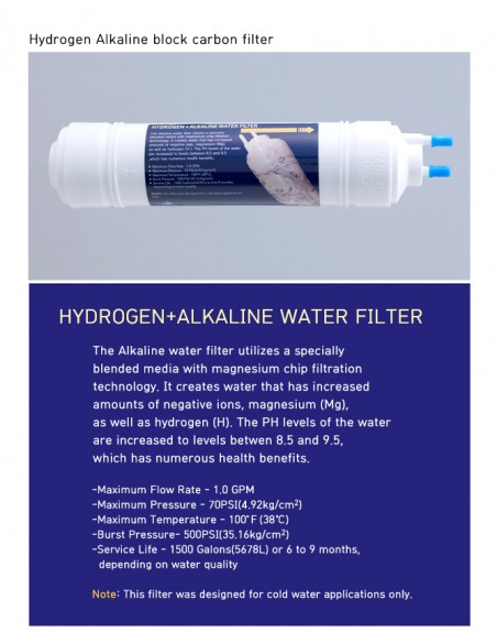 Filtru Hydrogen si Alcalin Y